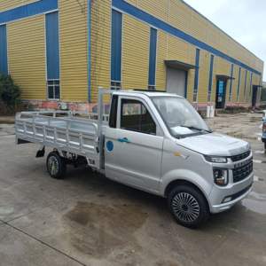 Venta al por mayor de fábrica: Nuevo camión eléctrico de carga mini y pickup con caja de carga, autonomía de <100 km, motor de 50 kW - Product Image 2