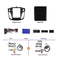 Radio para Auto Estilo Tesla de 9.7 Pulgadas con Android para FORD Focus 2012-2016, Navegación GPS Integrada, Reproductor Multimedia, Unidad Principal, Autoradio