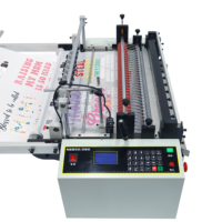 Machine de découpe automatique de film DTF en rouleau en feuilles avec système PLC et capteur optique pour coupes de longueurs irrégulières