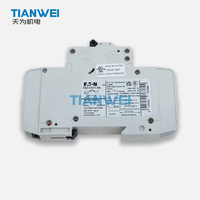 Disjoncteur miniature EATON FAZ-C10/1 1P 10A Courbe C 6kA 230VAC Rail DIN Bornes à vis Prise d'éclairage Charge générale MCB