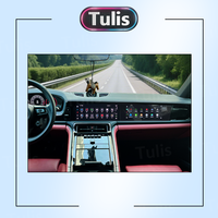 Tulis Android 11 pouces unité principale pour Porsche Panamera 2024 2025 copilote écran passager multimédia divertissement lecteur vidéo