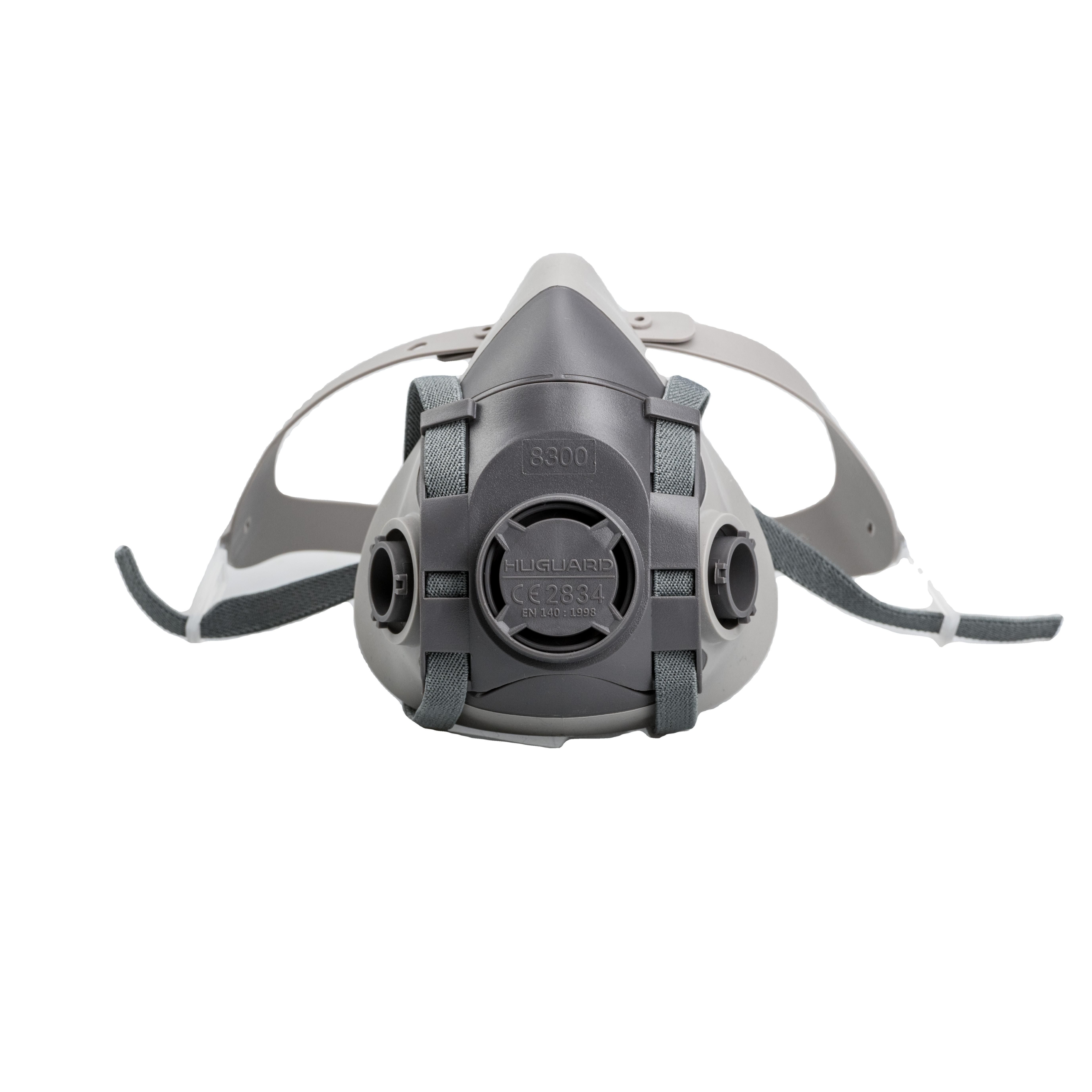 Factory Oem Gray Half Face piece Reusable Respirator TPE Half Mask 8300 Anti Dust Chemical Gas Respirator