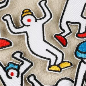 Parche Termoadhesivo de Dibujos Animados con Figuras Divertidas para Decorar Ropa, Bolsas y Libros - Product Image 3