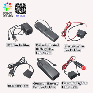 <span class=keywords><strong>Fil</strong></span> <span class=keywords><strong>lumineux</strong></span> <span class=keywords><strong>électroluminescent</strong></span>e, coloré, personnalisé, à chasse, bleu, pour lampe, 1 pièce - Product Image 4