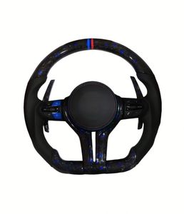 Volant en fibre de carbone pour <span class=keywords><strong>BMW</strong></span> E46 M3 Touring, intérieur Coupw 320i 325i 328i <span class=keywords><strong>330i</strong></span> Ci Xi 1999 2000 2001 2002 2003 2004 2005 - Product Image 6