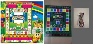 Machine Bonanza en Bois à Monnayeur de Haute Qualité pour Plateau de Jeu Mario, Accessoire pour Fruit King d'Arcade et Amusement - Product Image 2