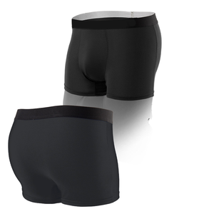 CELINN Custom Brand <b>Mens</b> Long Boxer Brief <b>Stretch</b> Cotton Blend Moisture Wicking Adult Sexy <b>Men</b> Underwear - Product Image 3