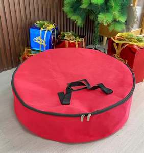 Garland Holiday <b>Xmas</b> Wreaths Holder Christmas Storage <b>Bag</b> for Celebration Props - Product Image 4