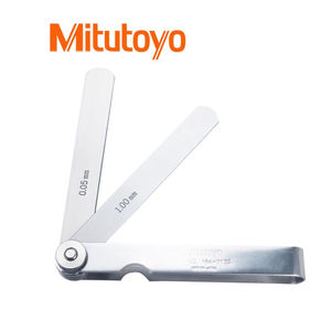 ชุดเกจวัดความหนา <span class=keywords><strong>Mitutoyo</strong></span> 184-305S แบบตรง, ความหนา 0.05-1 มม., ความยาว 100 มม., 13 ใบ - Product Image 4