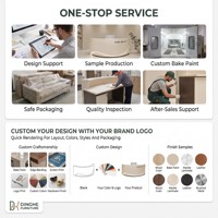 Comptoir d'accueil ergonomique incurvé pour les magasins de vêtements, doté d'une surface en stratifié durable et d'un système de gestion des câbles
