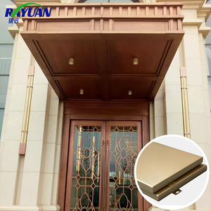 من المصنع مباشرة معدنية مخصصة ألومنيوم قطع بالليزر مثقبة شبكة سلكية قشرة سقف لوحة الكسوة للهندسة المعمارية - Product Image 1