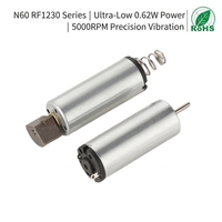 Moteur vibrant N60 RF1230 12x30mm ultra-silencieux 0,62W 5000 tr/min pour appareils électroménagers et objets connectés