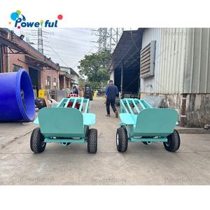 Carretilla Eléctrica de 4 Ruedas con Cabrestante para Casas Inflables, Carretilla de Alta Resistencia para Levantar Castillos Inflables - Product Image 4