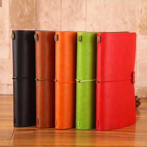 Libreta <span class=keywords><strong>A6</strong></span> Retro de Imitación de Cuero, Portátil, para Negocios y Oficina, de Alta Calidad, Creativa, con Cordón, Diario, Regalo - Product Image 2