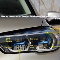 2019-23 pour BMW X5 Laser G05 mise à niveau G06 phares X6 Original LED DRL assemblage pour démontage de voiture couleur claire Compatible