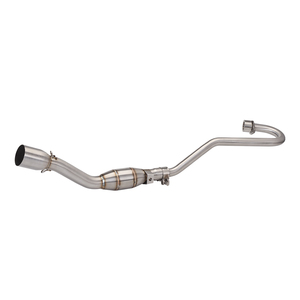 Escape de Alto Rendimiento para Motocicleta Todoterreno Honda CRF150L CRF150 <span class=keywords><strong>Rally</strong></span> 2016-2024, Sistema Completo, Modificación del Tubo de Conexión Frontal de 51 mm - Product Image 1