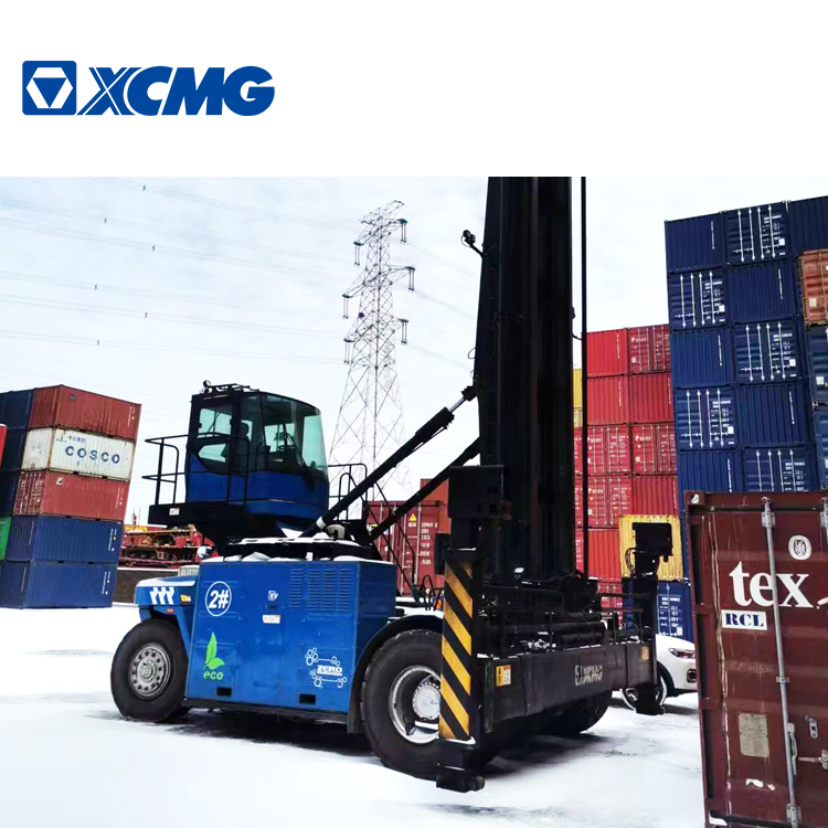 XCMG официальный XCH907E погрузочно-разгрузочное оборудование 9 тонн использованный пустой контейнер обработчик для продажи