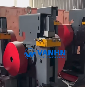 Machine de poinçonnage et de cisaillement mécanique robuste pour la fabrication d'acier de construction - Product Image 3