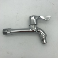 Robinet de machine à laver en alliage de zinc de 14 pouces à dégagement rapide, avec bec extensible en queue de poisson, vente en gros directe usine
