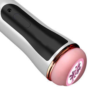 Vliegtuig Cup Automatische Vibratie Sensorische Interactieve Uitspraak Cup Mannelijke Masturbator Volwassen Seksproducten - Product Image 6