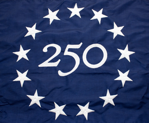 Drapeau Betsy Ross 250 ans de l'Amérique - 5x8 pieds, brodé, en tissu Oxford, pour décoration - Product Image 3