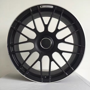 Ruote forgiate DJJ cerchi in lega 19 pollici su misura maglia nera 5x112 per Mercedes-Benz W204 <span class=keywords><strong>W205</strong></span> C260 <span class=keywords><strong>AMG</strong></span> C63 C43 C300 - Product Image 1