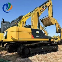 Excavatrice sur chenilles Caterpillar 330 d'occasion, modèle 2023, pour pompe hydraulique du moteur