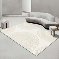 Tapis de luxe au design nordique à prix abordable, tapis moderne à motifs pour chambre, salon, salle de bain et voiture, pour la prière et les enfants