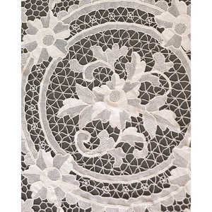 Mantel de Encaje Reana Burano para Bodas, Redondo, Blanco, Diseño Rectangular, Sin Arrugas, para Uso en el Hogar y Hoteles, Muestra Gratis Disponible, 0g kg - Product Image 3