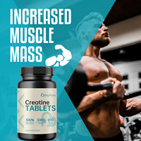 Comprimés de créatine monohydrate 3000 mg du fabricant chinois – Vente en gros, OEM, marque privée pour la masse musculaire des adultes