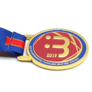 Medalla de Oro de alta calidad para maratón, servicio General, para grabar - Product Image 3