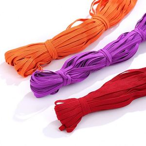Cordón Elástico Trenzado Plano de Color Personalizado al por Mayor para Bolsos y Zapatos - Product Image 3