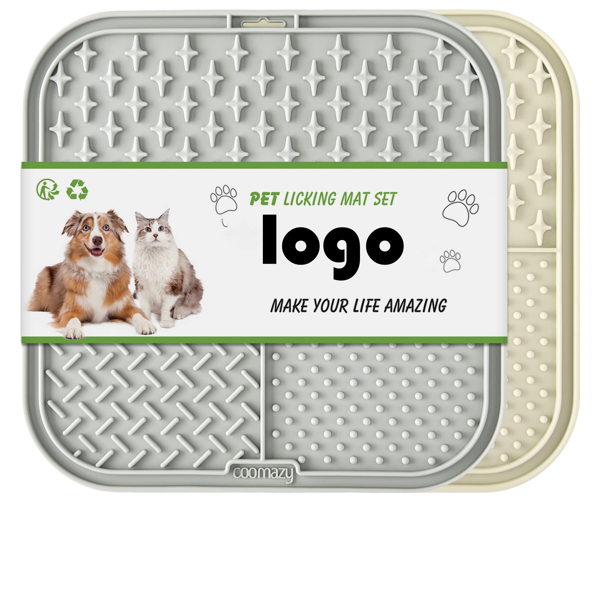 Силиконовая миска для собак на заказ, с присосками