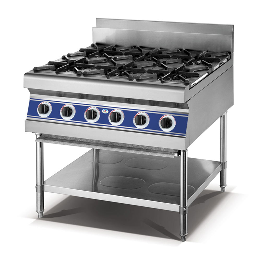 HGR-36 островного типа 6 конфорками с полкой