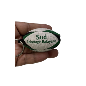 พวงกุญแจลูกบอลรักบี้2024คุณภาพพรีเมี่ยมพวงกุญแจยางพร้อมตะขอสำหรับกุญแจและกระเป๋าสไตล์ unisex สำหรับผู้ใหญ่ - Product Image 2