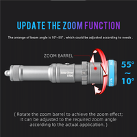 Weefine SZ1500 Zoom Diving 1500 lumens 6500K interrupteur latéral mise au point intelligente 1 angle de faisceau 10-55 lampe de poche sous-marine avec batterie 18650