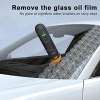 Polisseuse de voiture portable mini avec une puissance de 40W, 3 tampons, contrôle multi-vitesses pour l'élimination des rayures et des films d'huile, idéale pour le detailing automobile et l'usage domestique