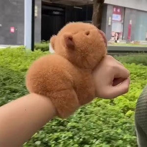 ของเล่น capibara นุ่มน่ารัก HY2 capybara วงมือของเล่น capybara Plush slap Circle Capybara - Product Image 4
