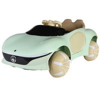 Véhicule électrique à quatre roues pour enfants, télécommande pour bébé, 1 à 6 ans, voiture jouet à quatre roues, véhicule électrique