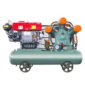 Compresseur d'air à piston portable W3.5/5 pour l'exploitation minière avec démarreur diesel - Product Image 1