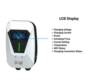 Chargeur de véhicule électrique intelligent 7 kW Type 2 Type 1 GB/T monophasé 230 V AC pour recharge de VE