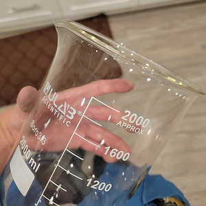 फैक्टरी प्रत्यक्ष बिक्री प्रयोगशाला कांच के बने पदार्थ 50ml 5000ml क्वार्ट्ज ग्लास बीकर करने के लिए - Product Image 5