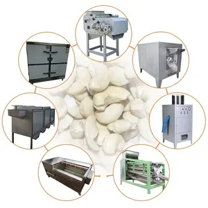 Máquina de processamento de porca cracker caseiro, porca cruzada de cascalho, máquina de processamento de porcas