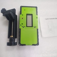 Détecteur de faisceau vert de récepteur de niveau laser rotatif de qualité industrielle JP1700 de haute qualité avec écran LCD double face