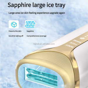 Épilateur laser IPL sans douleur 2026 avec saphir véritable, refroidissement par glace, flashs illimités, 9 niveaux <span class=keywords><strong>d</strong></span>'énergie, 24J haute énergie - Product Image 4