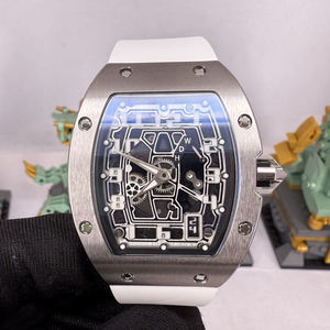 Top V5 Titanium Alloy 001 Watch Sapphire Crystal Automatic Movement Square <b>Case</b> 40mm Dial Chronograph Mechanical Watch - Product Image 1