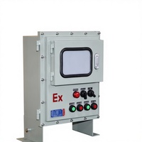 Armoire de commande de commutation basse tension antidéflagrante personnalisable avec connexion d'éclairage IP54, boîtier de distribution d'énergie pour usage industriel
