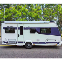 Usine directe de luxe RV Noah's Ark 670 Autocaravan hors route camping-car remorque de voyage avec salle de douche