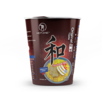 Fabrication chinoise, nourriture de style coréen, HOTAMIE, nouveau produit, soupe coréenne, ramyeon halal, saveur kimchi, nouilles instantanées