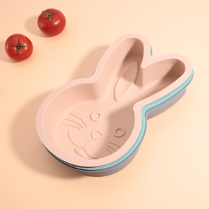 Stampo per torte in Silicone a forma di coniglio per uso alimentare grande Mousse per torte da forno utensili per torte riforniti in fabbrica - Product Image 4